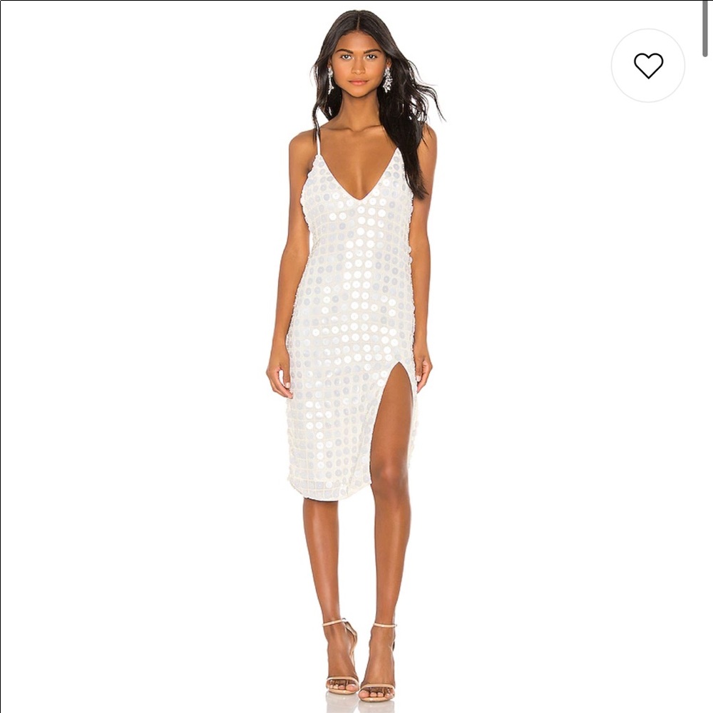 Winny Midi Dress in Ivory
X by NBD